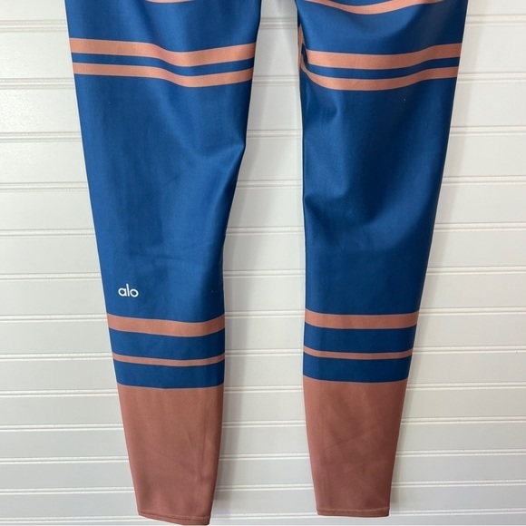 Alo yoga Women's High Waist Tech Lift Airbrush Legging Rosewater Marathon Sz M - Picture 10 of 11